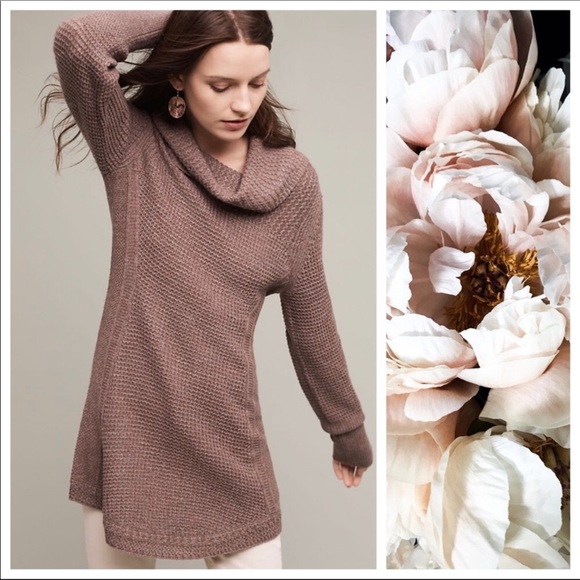 Anthropologie Sweaters - Angel of the North Rosie Cowlneck Pullover Medium